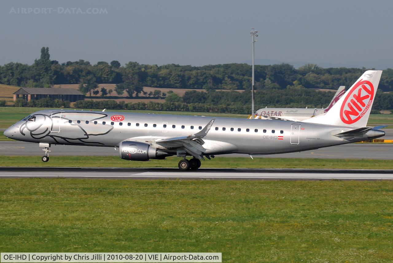 OE-IHD, 2010 Embraer E190 (ERJ-190-100) C/N 19000354, NIKI