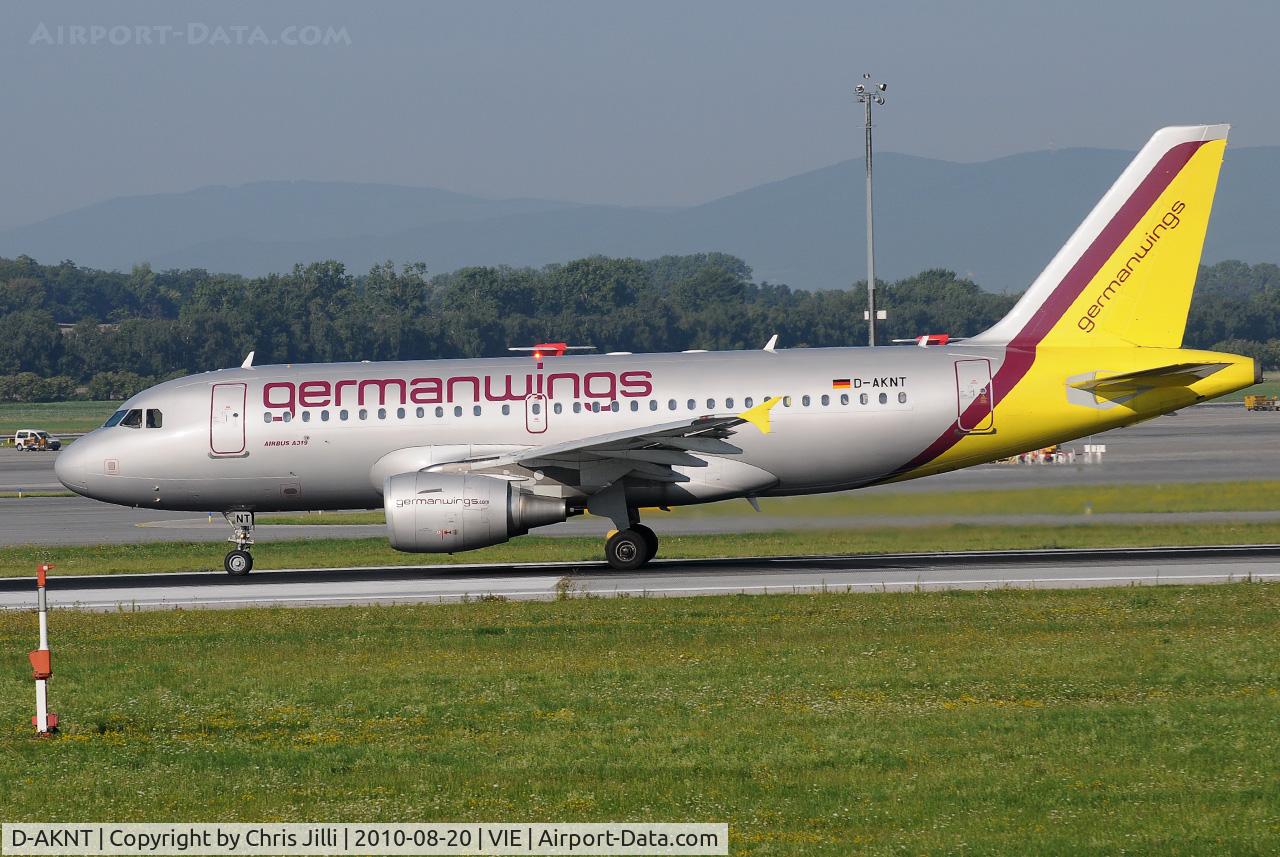 D-AKNT, 2005 Airbus A319-112 C/N 2607, germanwings