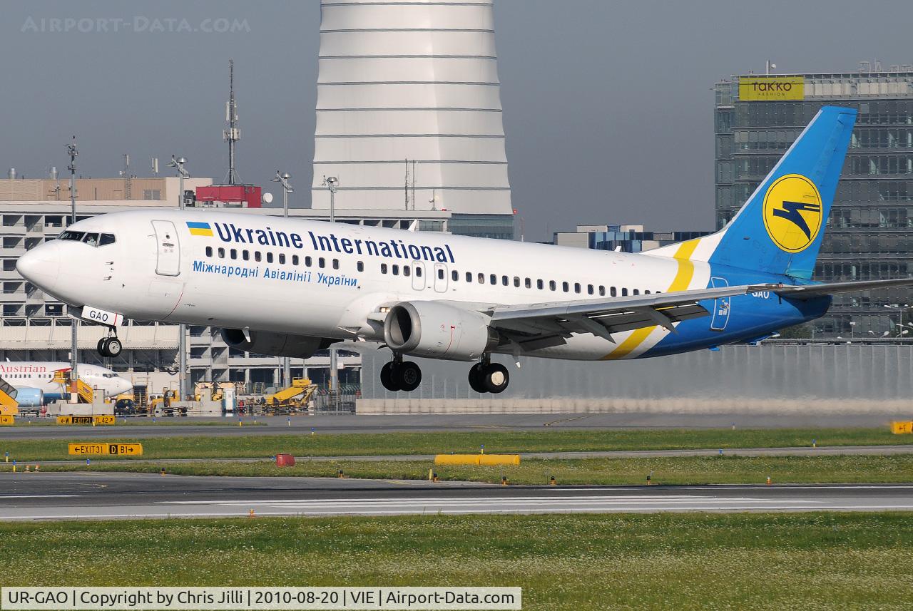 UR-GAO, 1991 Boeing 737-4Z9 C/N 25147, Ukraine International
