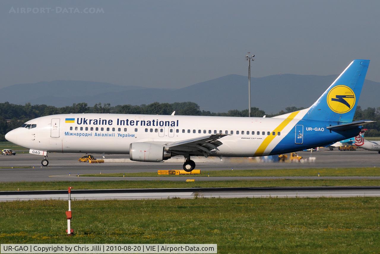UR-GAO, 1991 Boeing 737-4Z9 C/N 25147, Ukraine International