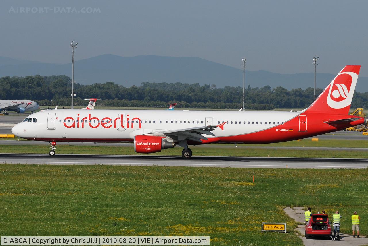 D-ABCA, 2008 Airbus A321-211 C/N 3708, Air Berlin