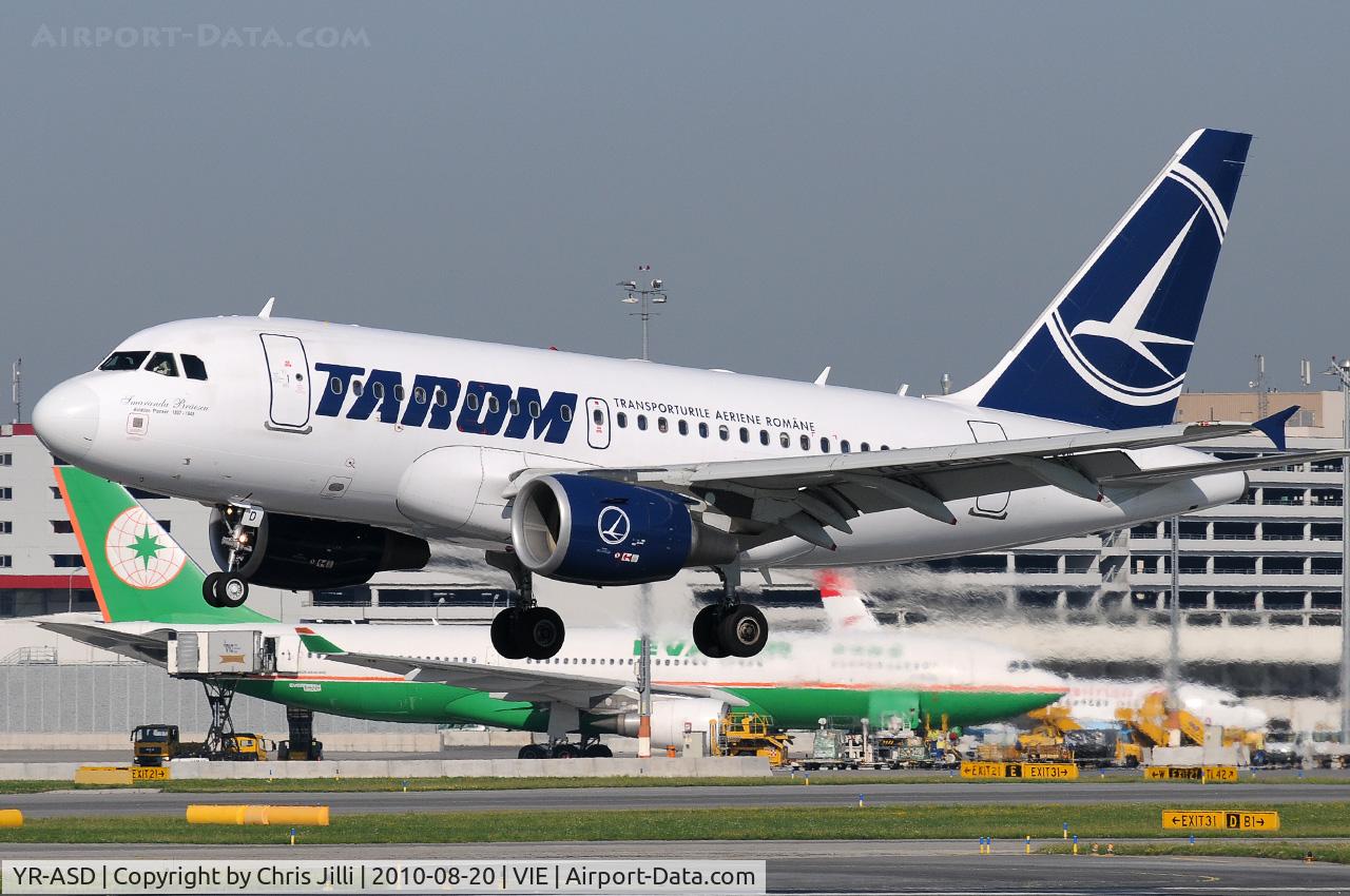YR-ASD, 2007 Airbus A318-111 C/N 3225, TAROM