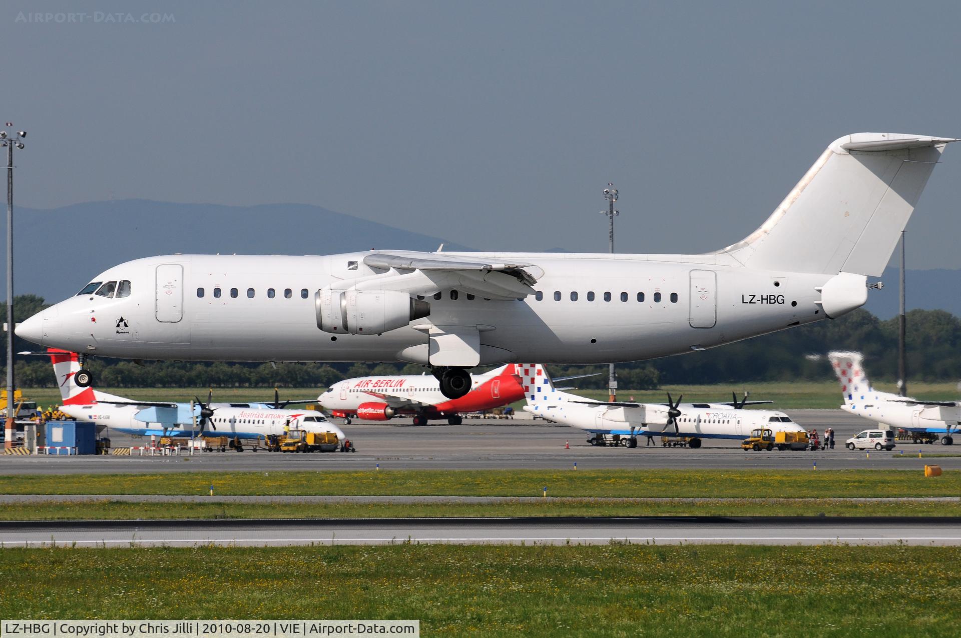 LZ-HBG, 1990 British Aerospace BAe.146-300 C/N E3146, Bulgarian