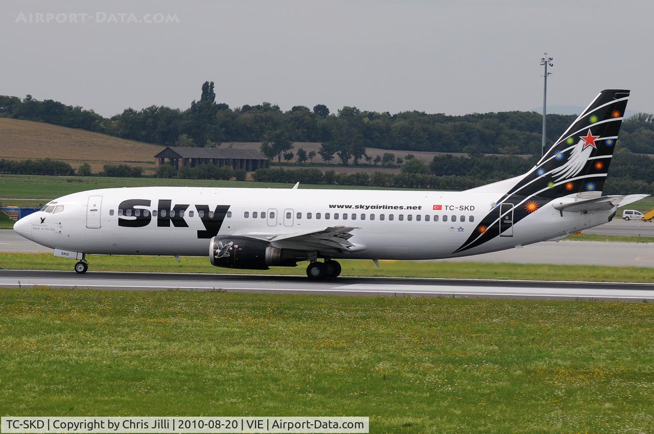 TC-SKD, 1992 Boeing 737-4Q8 C/N 25372, Sky