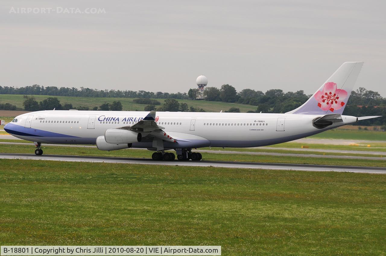 B-18801, 2001 Airbus A340-313 C/N 402, China Airlines