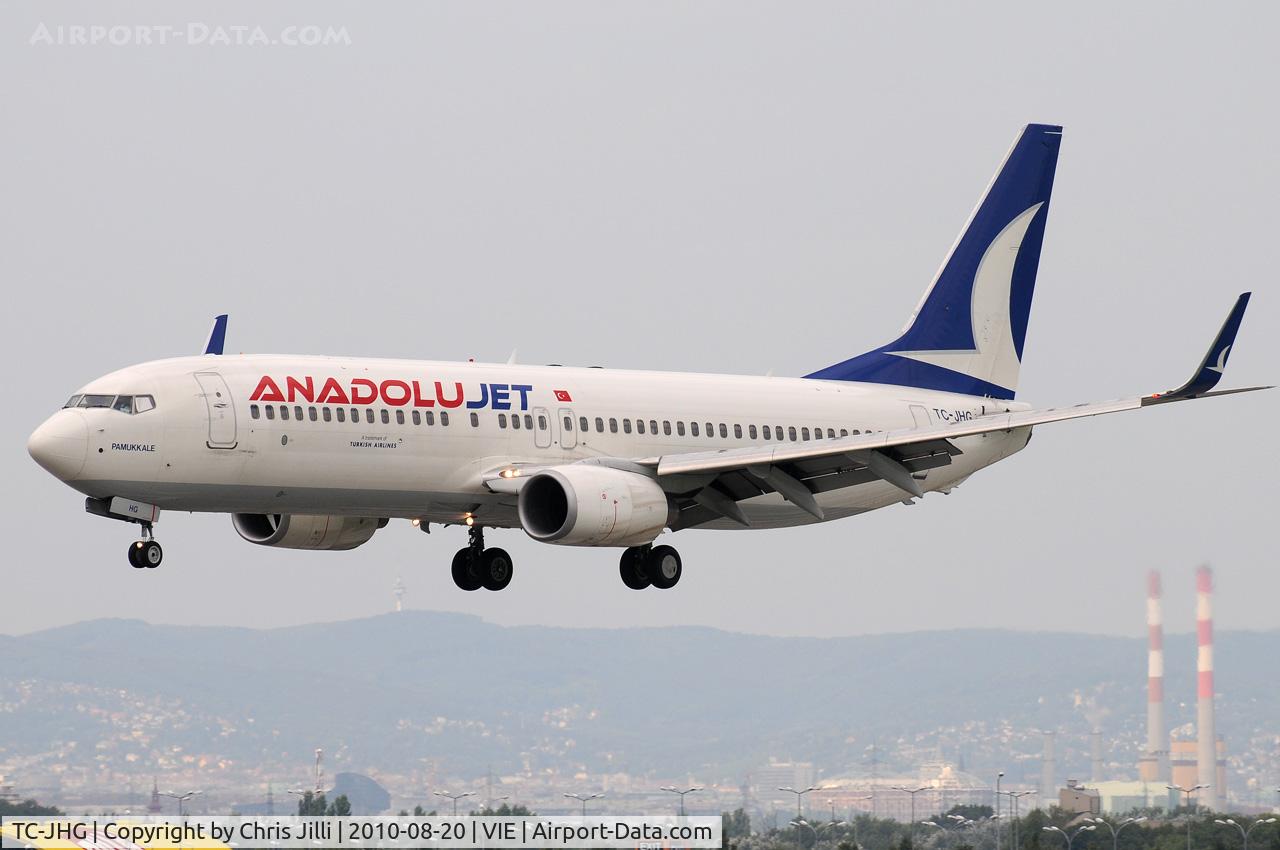 TC-JHG, 2008 Boeing 737-8GJ C/N 34958, Anadolu Jet