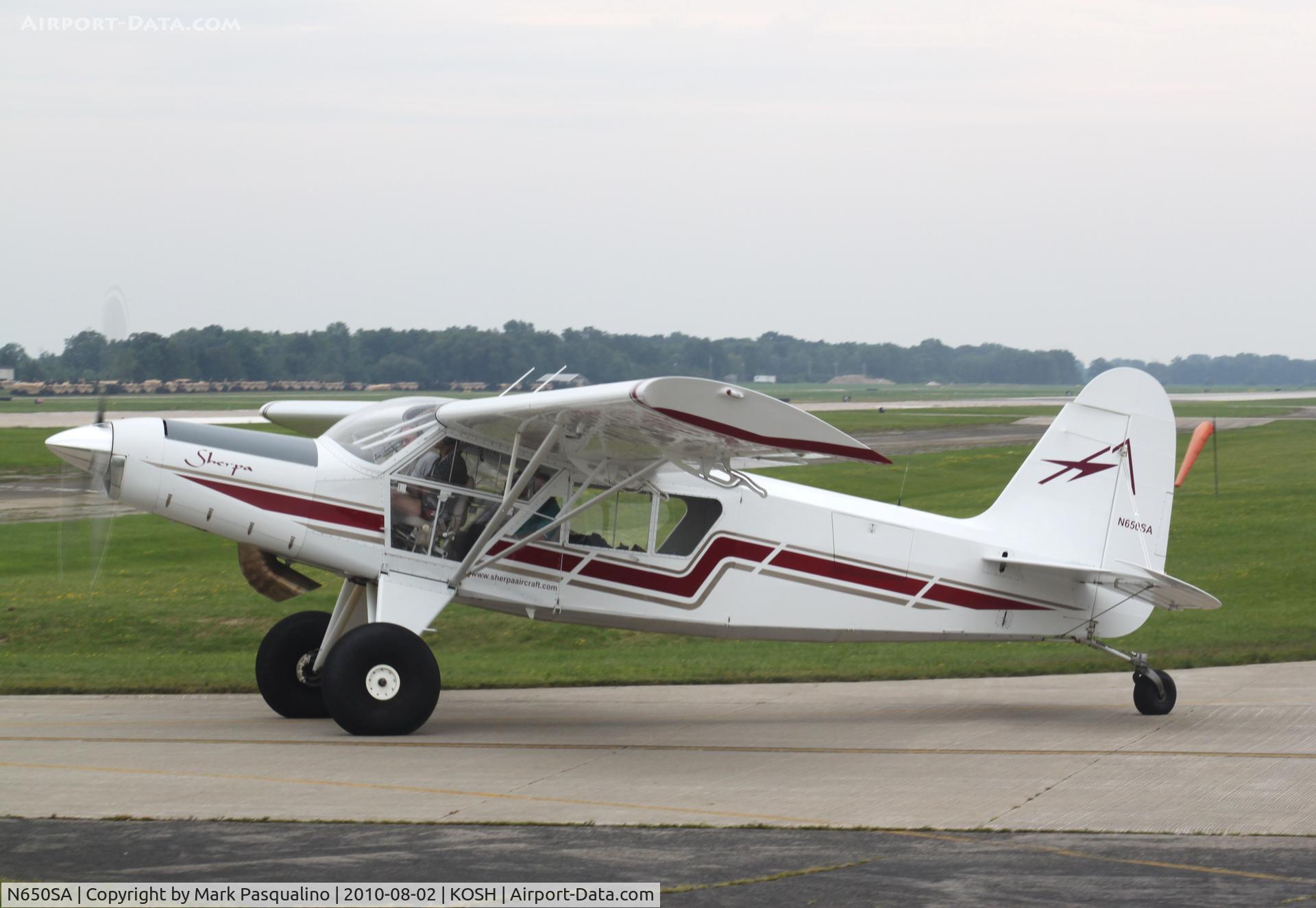 N650SA, Sherpa K650T Turbine C/N 0001, Sherpa K650T