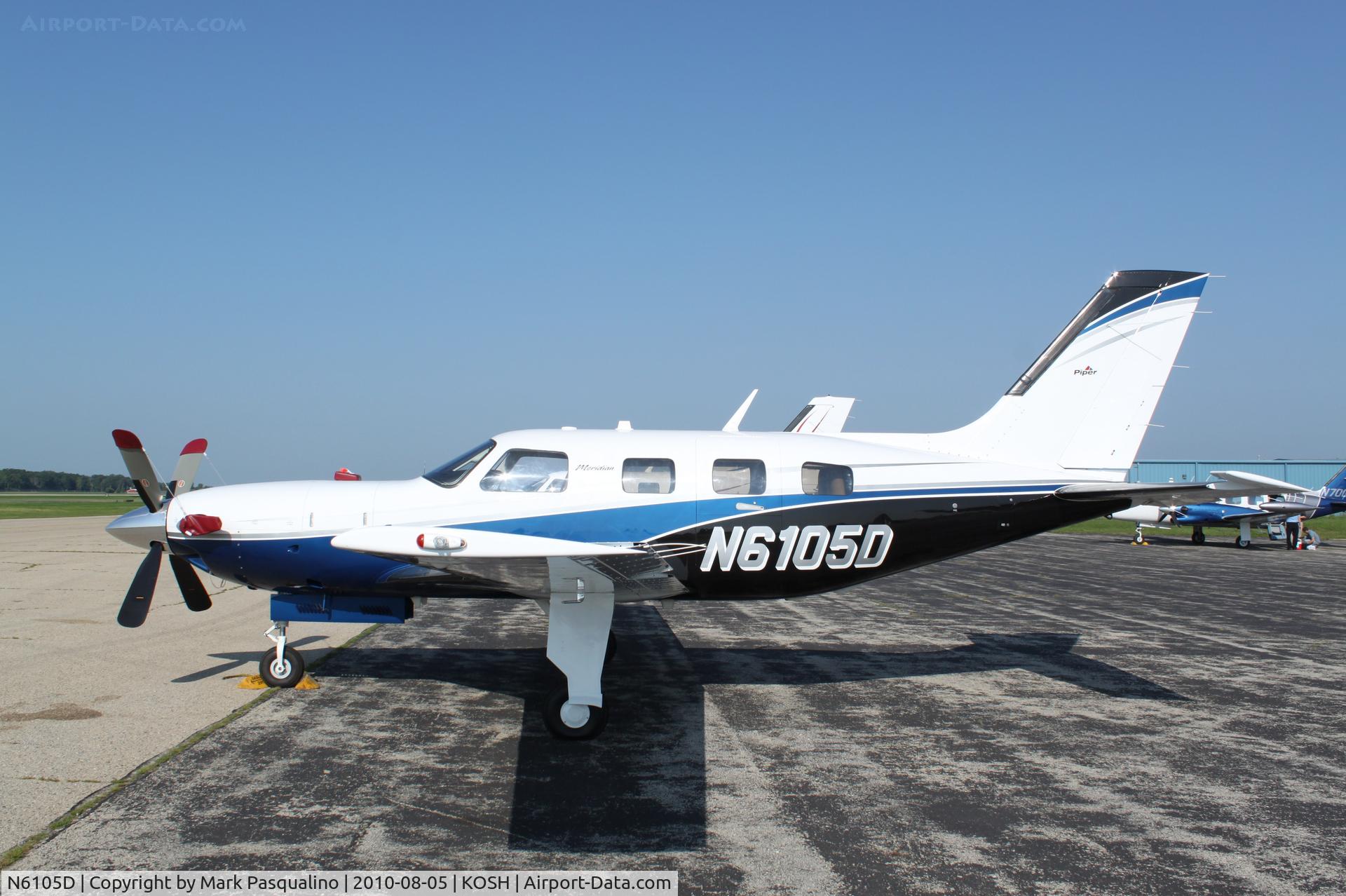 N6105D, Piper PA-46-500TP C/N 4697426, Piper PA46-500TP