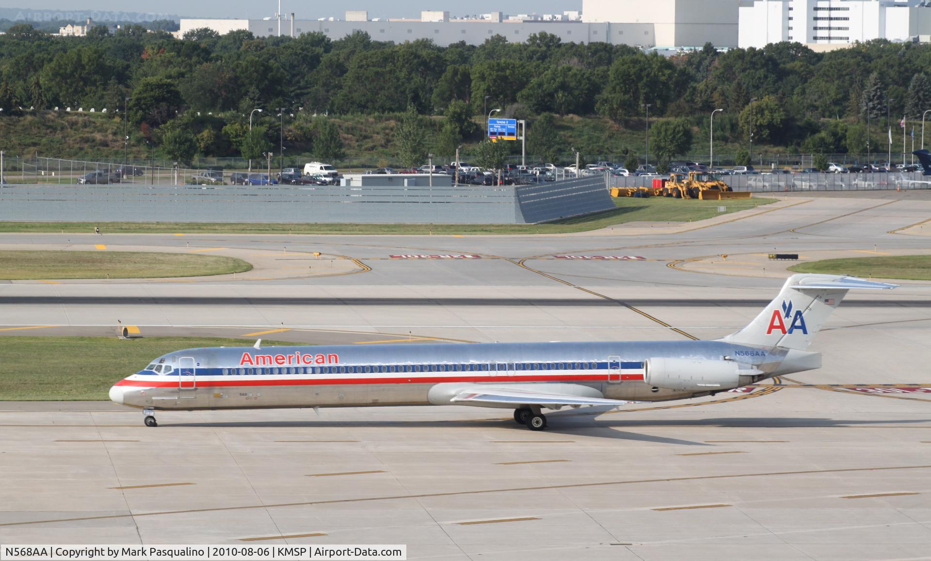 N568AA, 1987 McDonnell Douglas MD-83 (DC-9-83) C/N 49349, MD-83