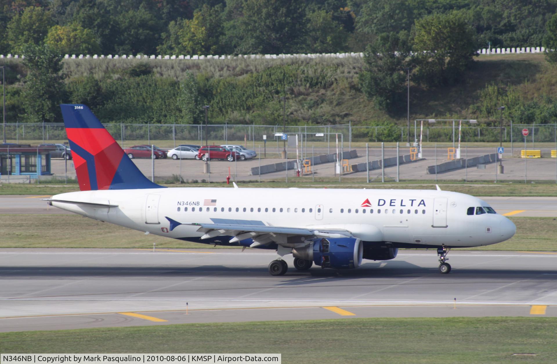 N346NB, 2002 Airbus A319-114 C/N 1796, Airbus A319