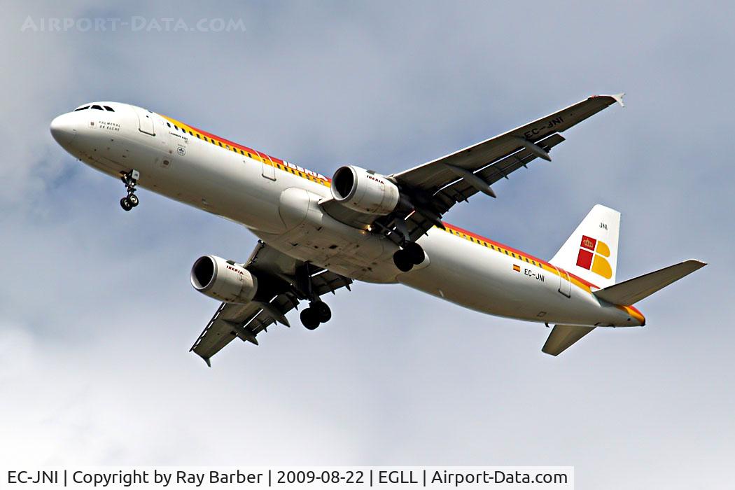 EC-JNI, 2004 Airbus A321-211 C/N 2270, Airbus A321-211 [2270] (Iberia) Home~G 22/08/2009.