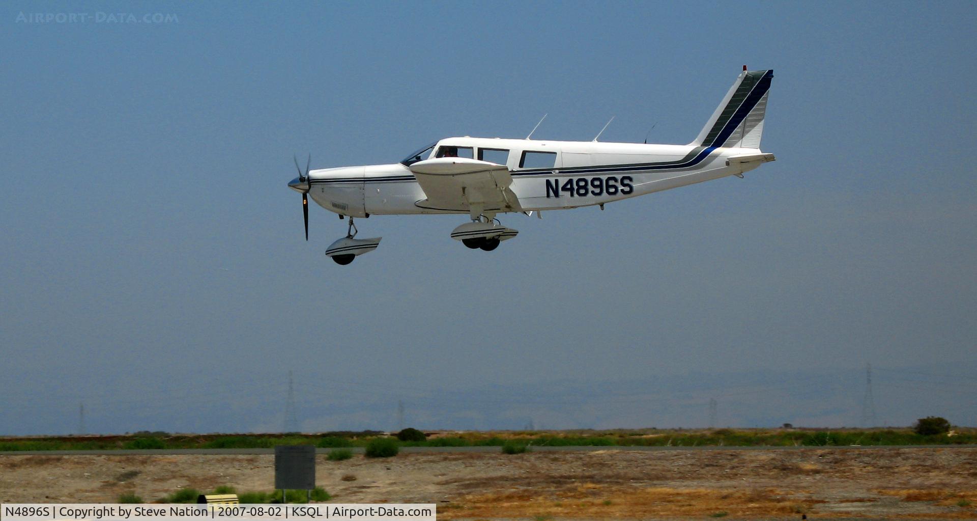 N4896S, 1971 Piper PA-32-300 Cherokee Six C/N 32-7140065, 1971 Piper PA-32-300 on final approach to RWY 30