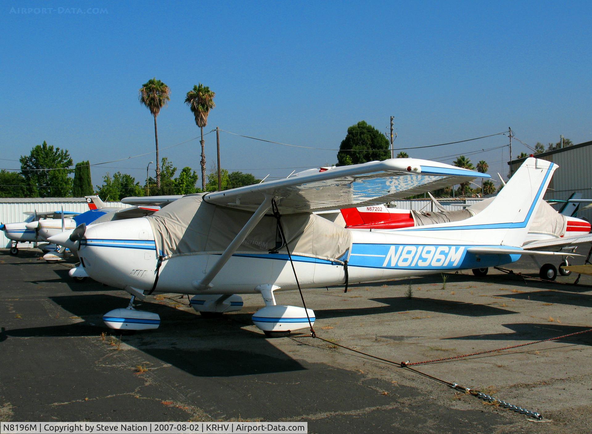 N8196M, 1976 Cessna 182P Skylane C/N 18264560, 1976 Cessna 182P at home field