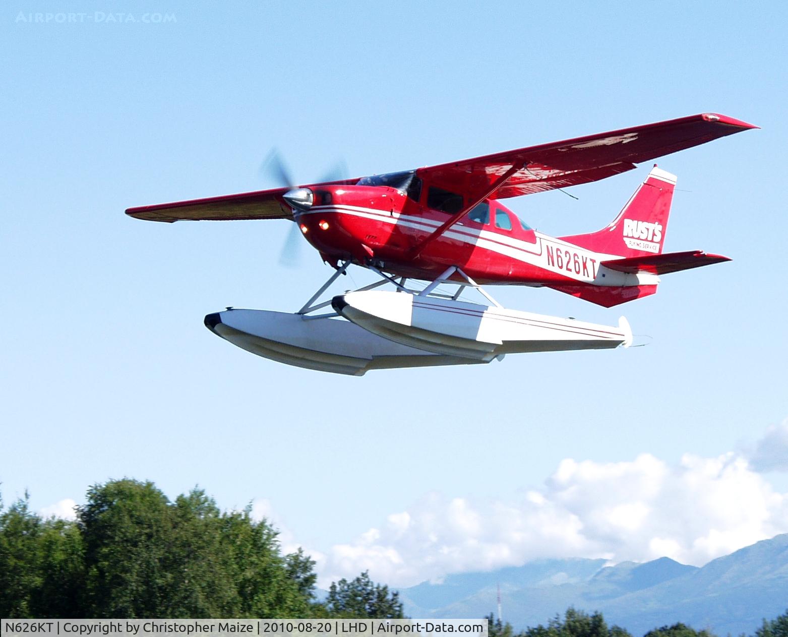 N626KT, Cessna U206G Stationair C/N U20604426, At Lake Hood, Alaska