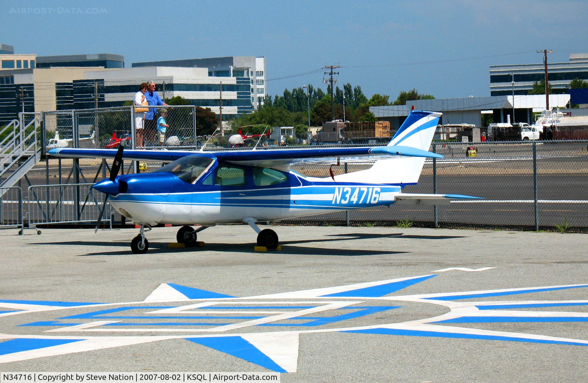 N34716, 1973 Cessna 177B Cardinal C/N 17701954, Locally-based Hiller Aviation Institute 1973 Cessna 177B
