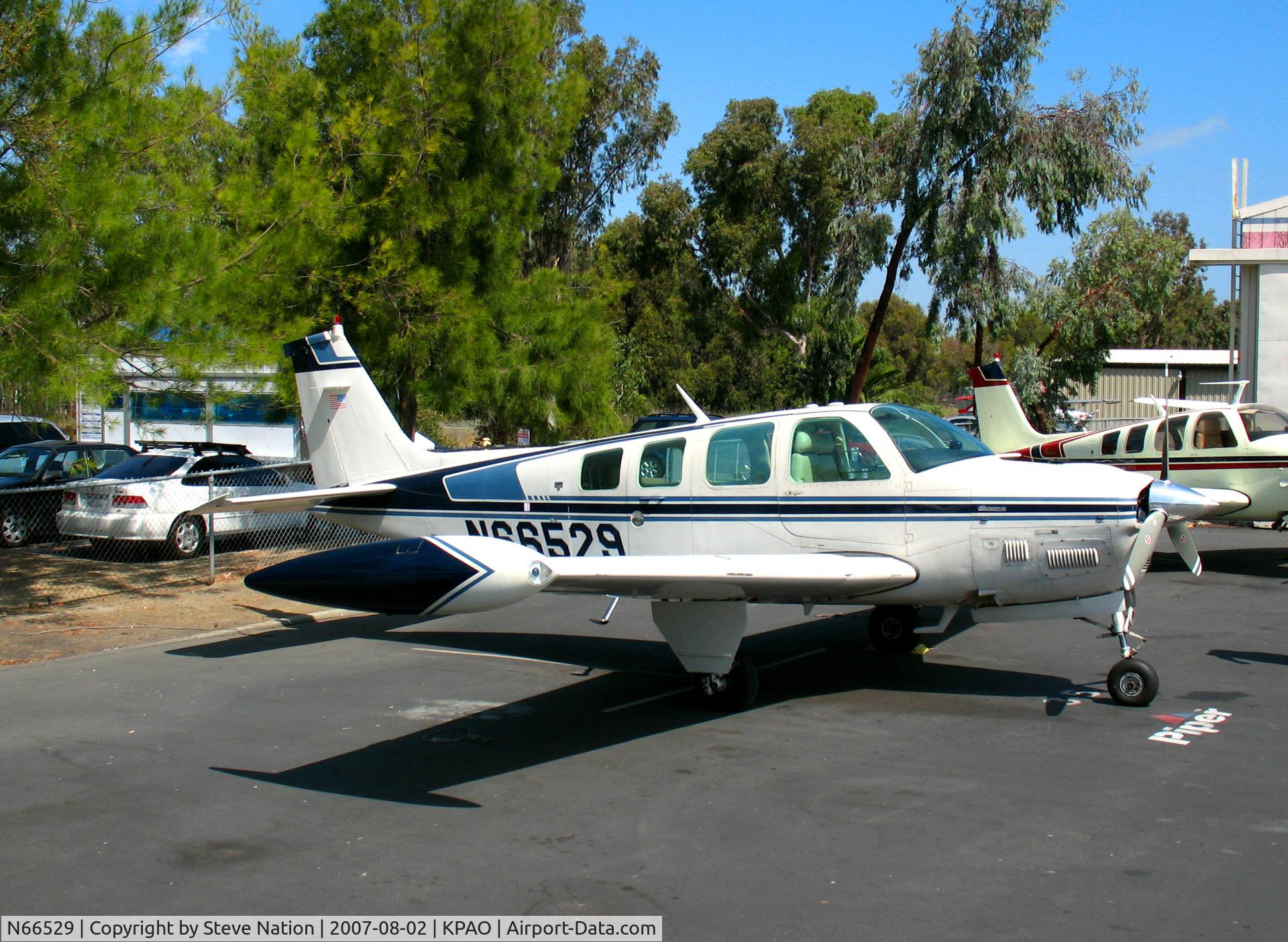 N66529, 1979 Beech A36TC Bonanza 36 C/N EA-8, Locally-based 1979 Beech A36TC