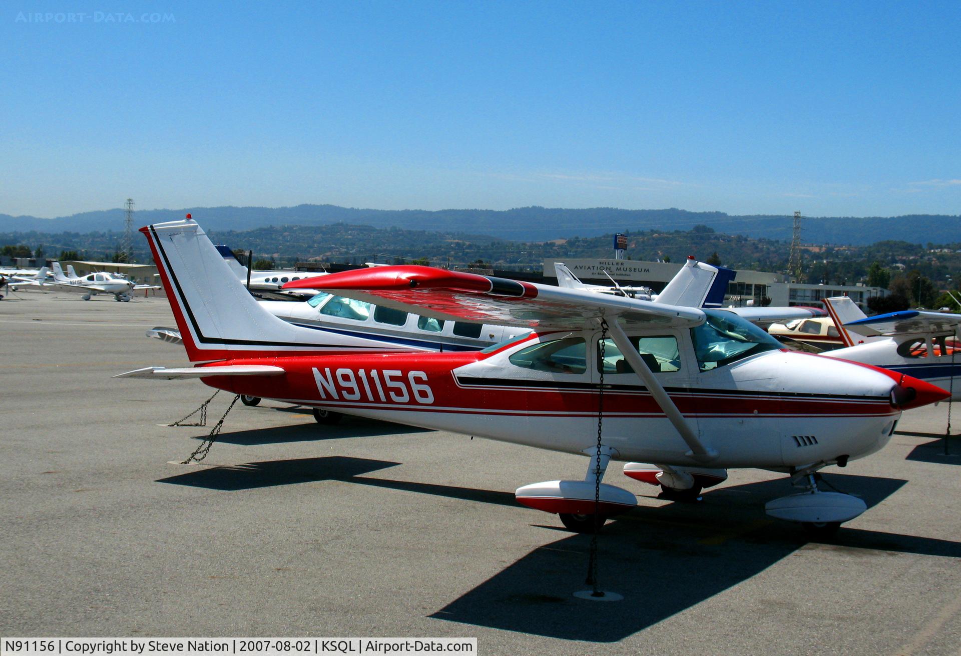 N91156, 1973 Cessna 182P Skylane C/N 18261959, 1973 Cessna 182P visiting from Sonora, CA