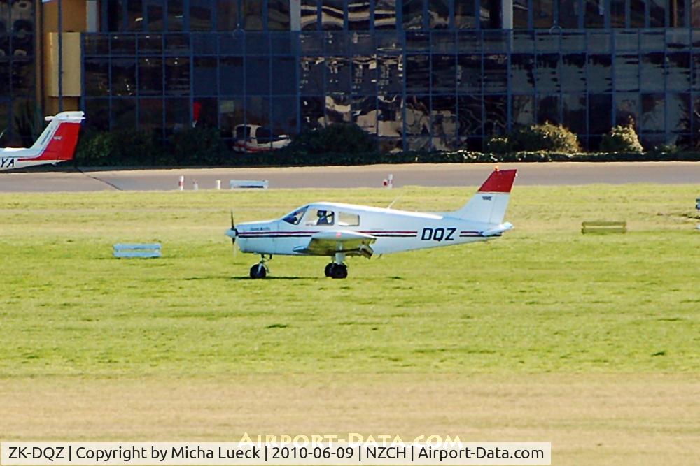 ZK-DQZ, Piper PA-28-140 Cherokee Cruiser C/N 28-7425335, At Christchurch
