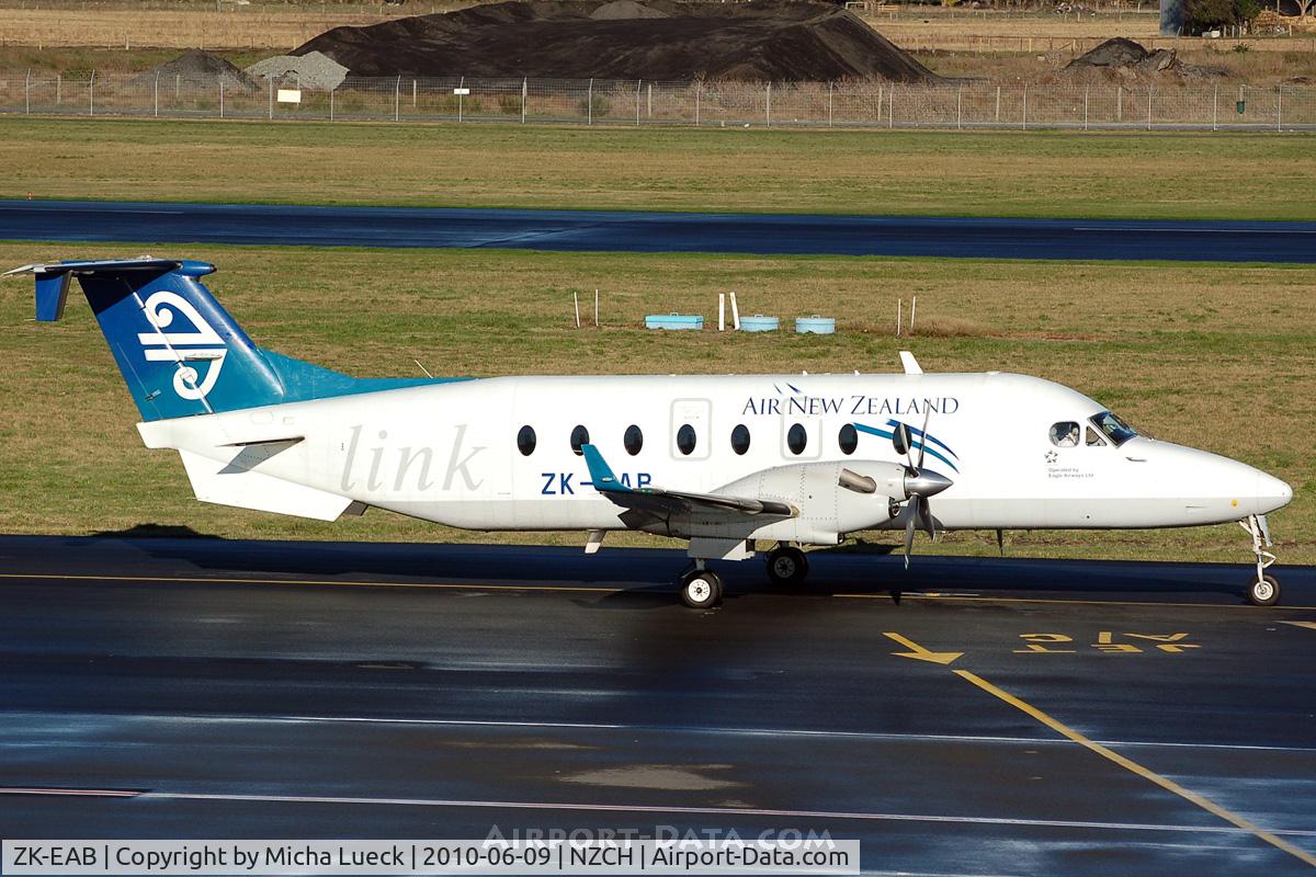 ZK-EAB, 2001 Raytheon 1900D C/N UE-425, At Christchurch
