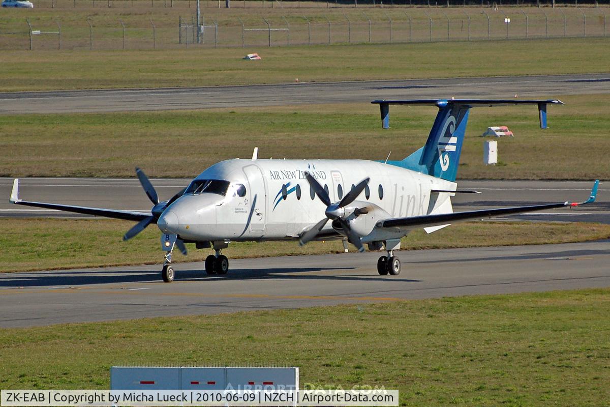 ZK-EAB, 2001 Raytheon 1900D C/N UE-425, At Christchurch