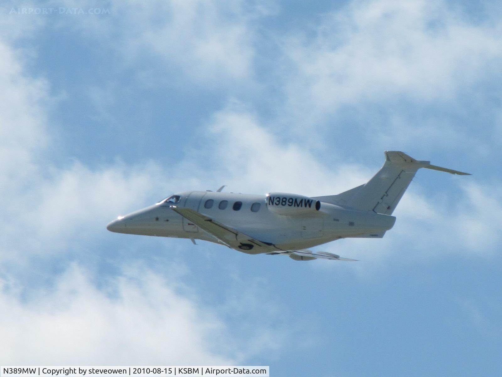 N389MW, 2009 Embraer EMB-500 Phenom 100 C/N 50000022, Taken off from KSBM During the PGA tour