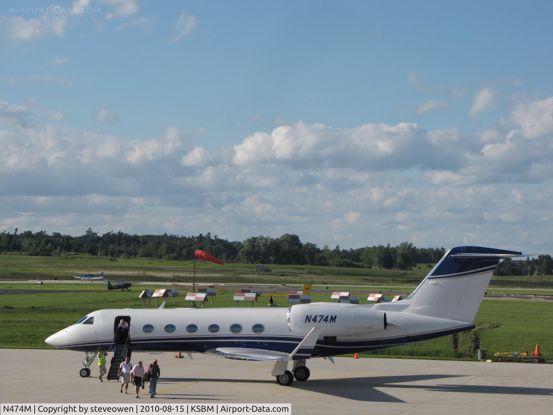 N474M, 2007 Gulfstream Aerospace GIV-X (G450) C/N 4073, Motorola's Gulftream @KSBM after the PGA Tour