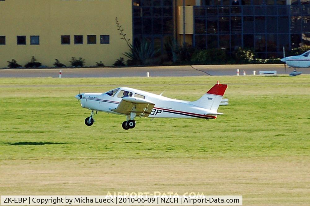 ZK-EBP, Piper PA-28-140 Cherokee Cruiser C/N 28-7625261, At Christchurch