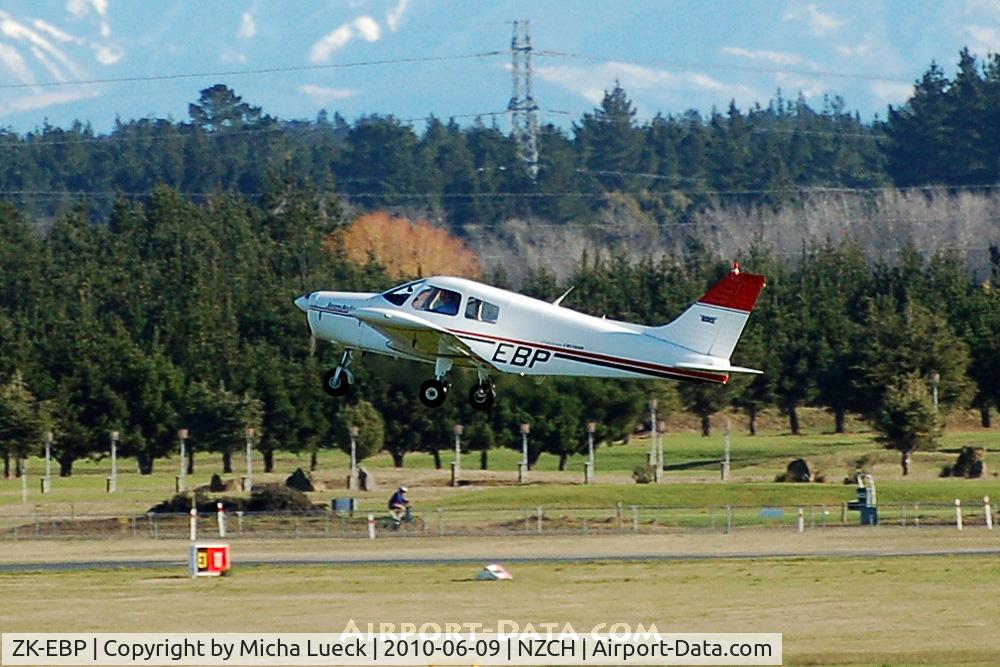 ZK-EBP, Piper PA-28-140 Cherokee Cruiser C/N 28-7625261, At Christchurch