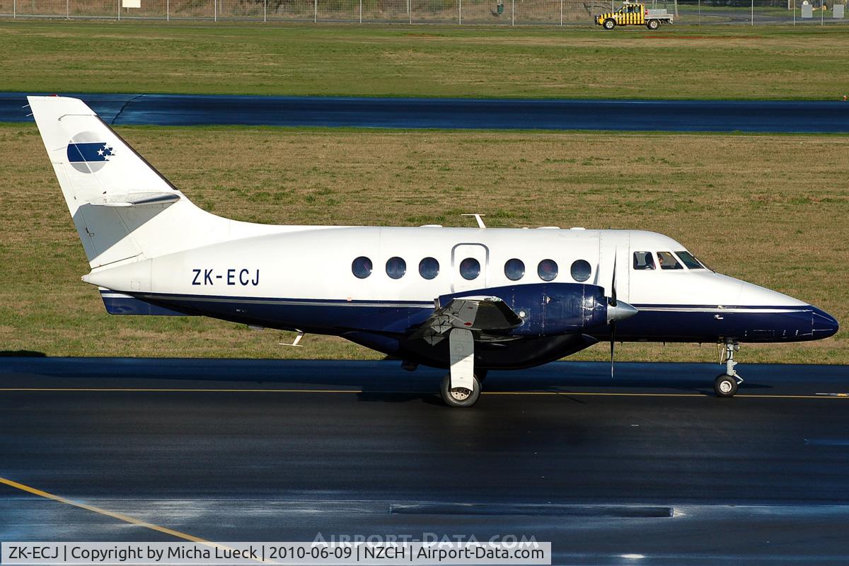 ZK-ECJ, 1992 British Aerospace BAe-3201 Jetstream 32EP C/N 969, At Christchurch
