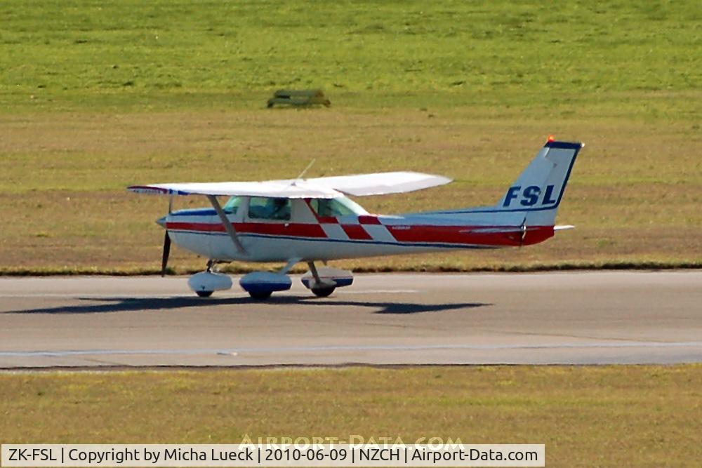 ZK-FSL, Cessna A152 Aerobat C/N A1520899, At Christchurch