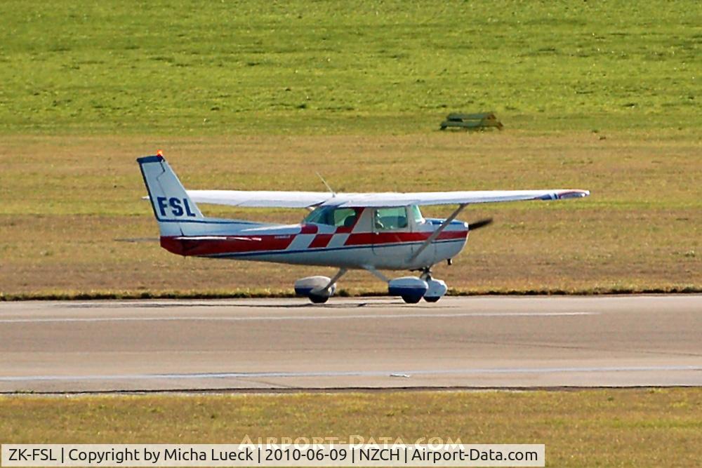 ZK-FSL, Cessna A152 Aerobat C/N A1520899, At Christchurch