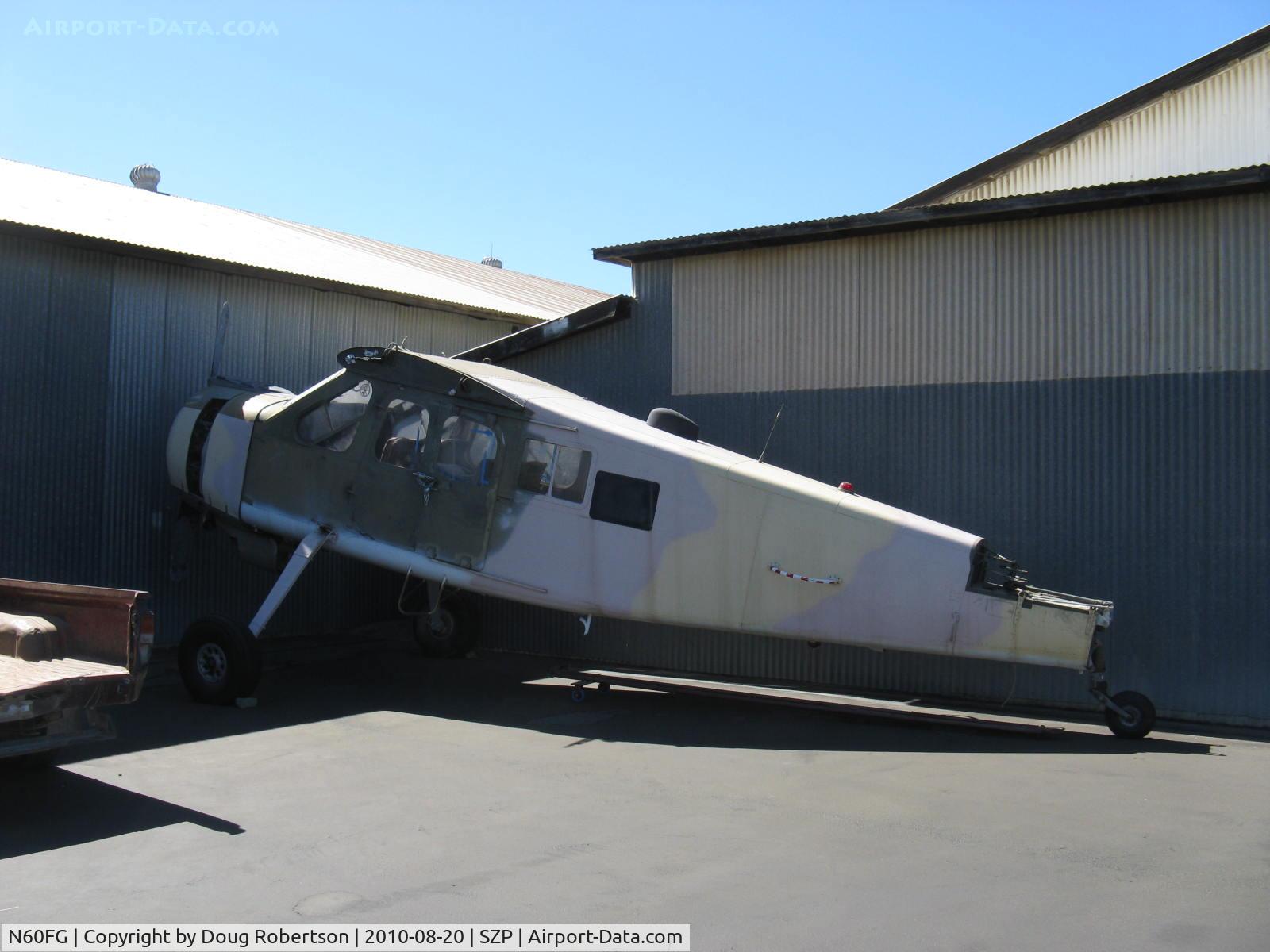 N60FG, Max Holste MH-1521M Broussard C/N 214, Avions Max Holste MH.1521M BROUSSARD 'Aramis', P&W R-985-AN Wasp Jr. 450 Hp, Experimental class warbird