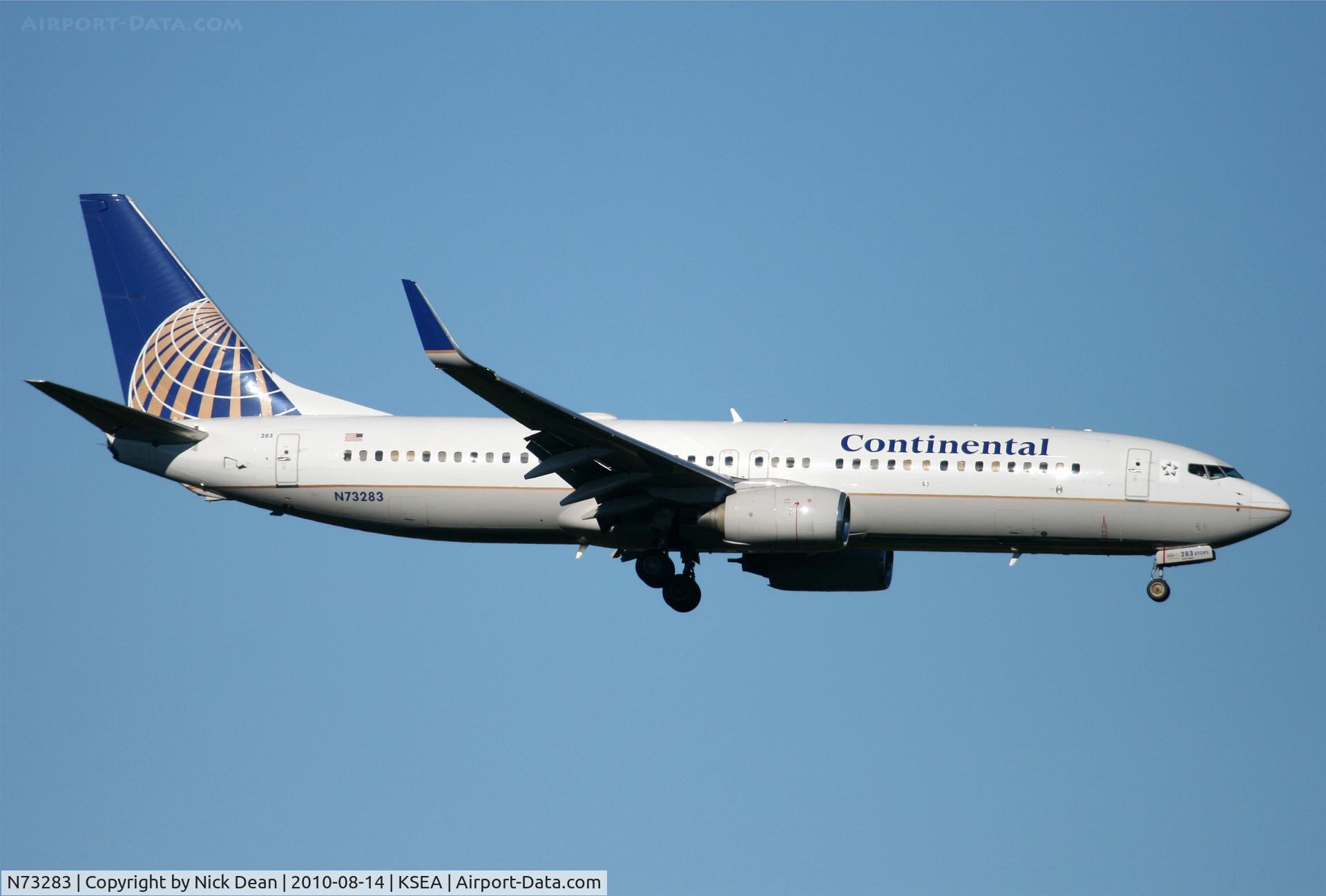 N73283, 2004 Boeing 737-824 C/N 31606, KSEA