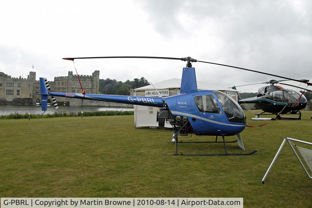 G-PBRL, 2006 Robinson R22 Beta II C/N 4053, Shot at Leeds Castle, Kent. England.