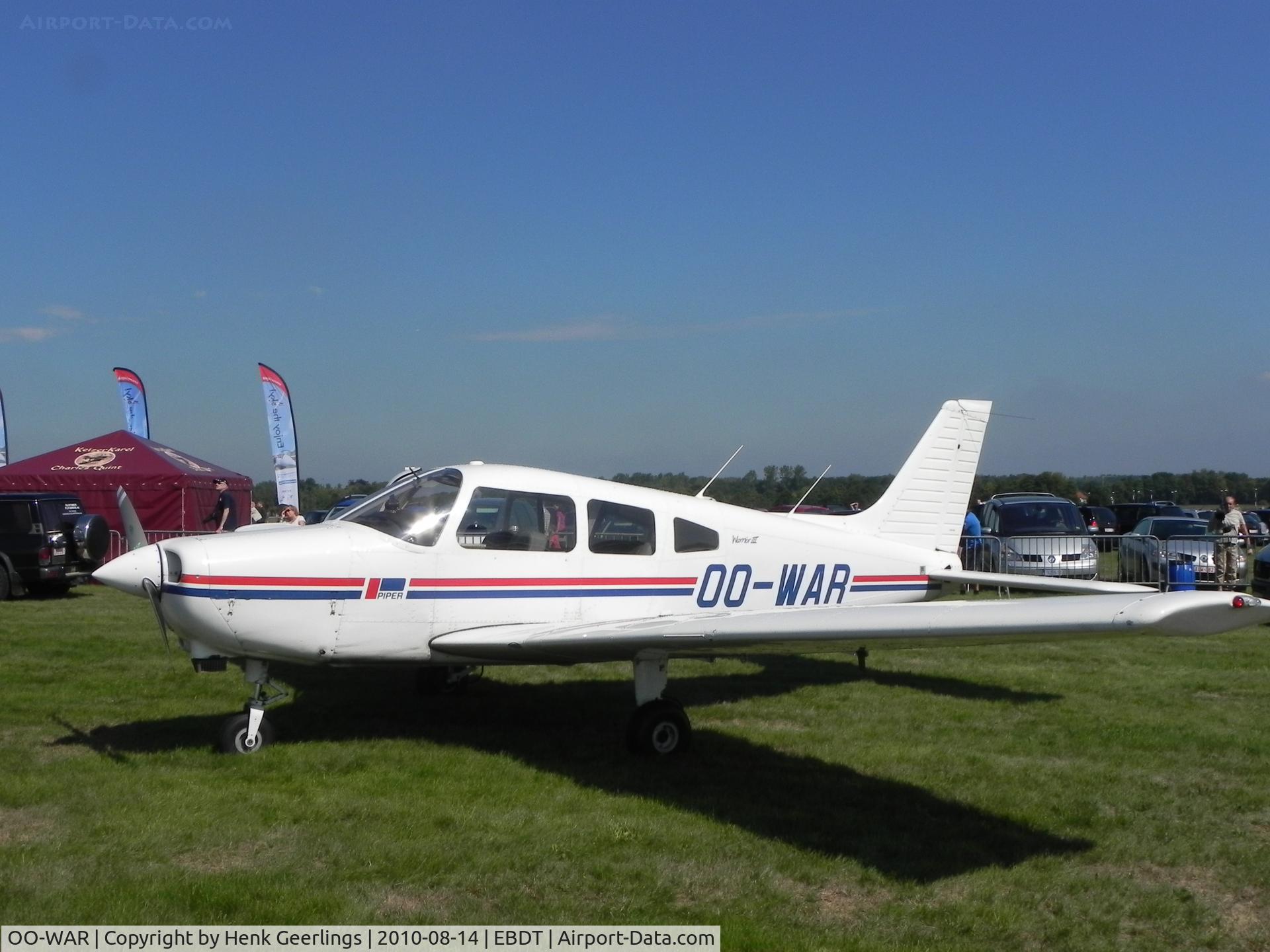 OO-WAR, Piper PA-28-161 Warrior III C/N 28-16112, Schaffen - Diest Oldtimer Fly - In , Belgium , Aug 2010