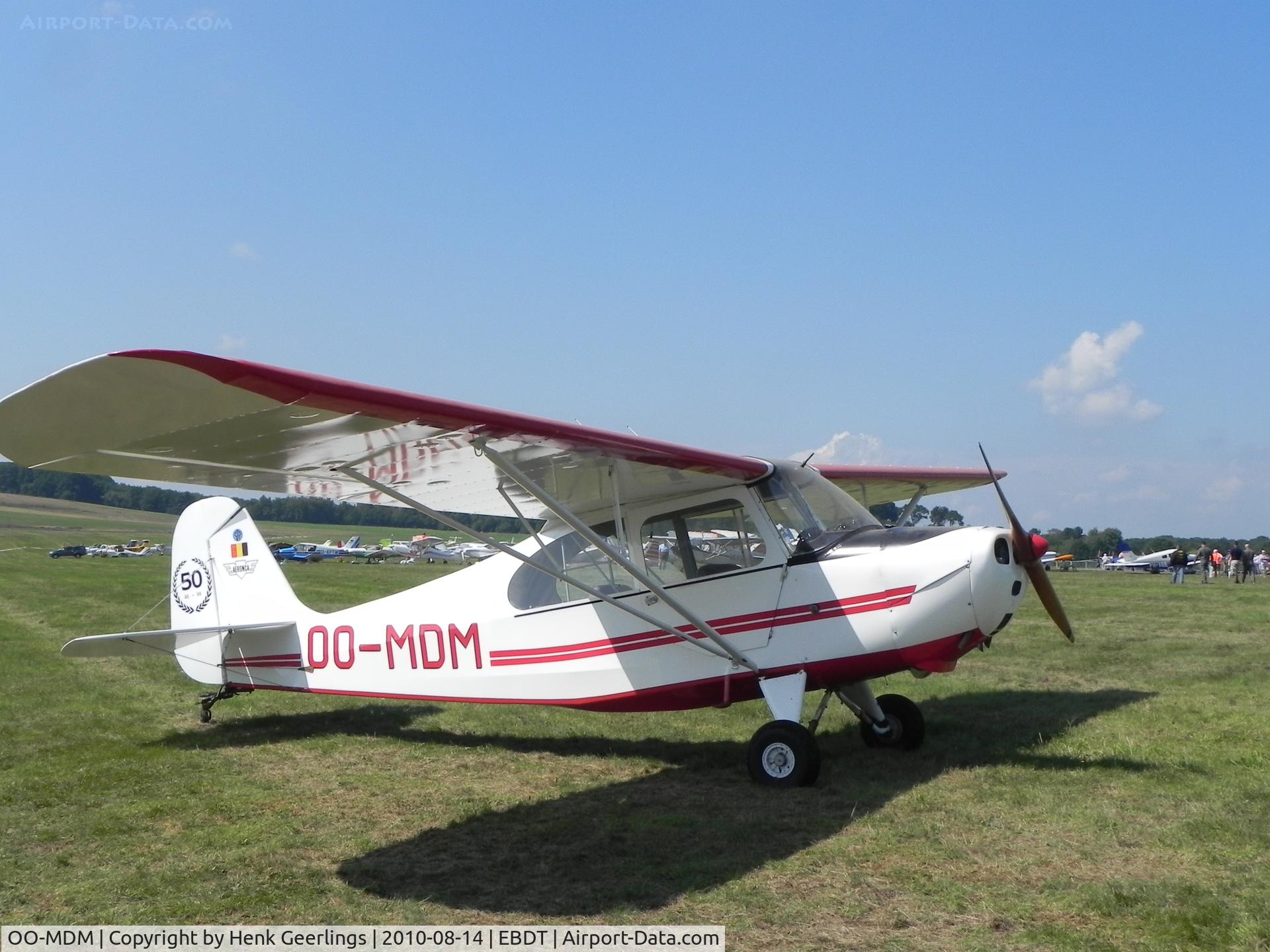 OO-MDM, 1946 Aeronca 7AC Champion C/N 7AC-3623, Schaffen - Diest Oldtimer Fly - In , Belgium , Aug 2010