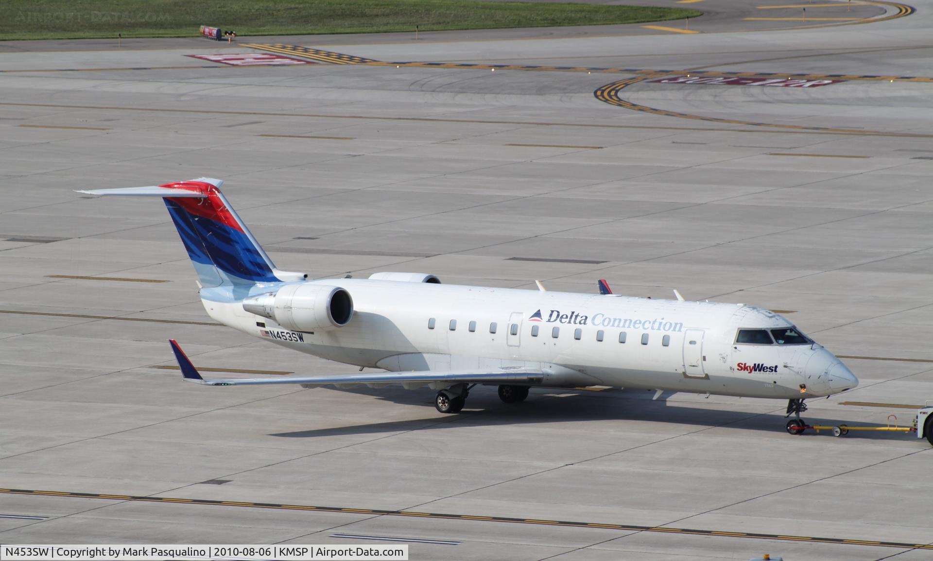 N453SW, 2003 Bombardier CRJ-200LR (CL-600-2B19) C/N 7743, CL-600-2B19