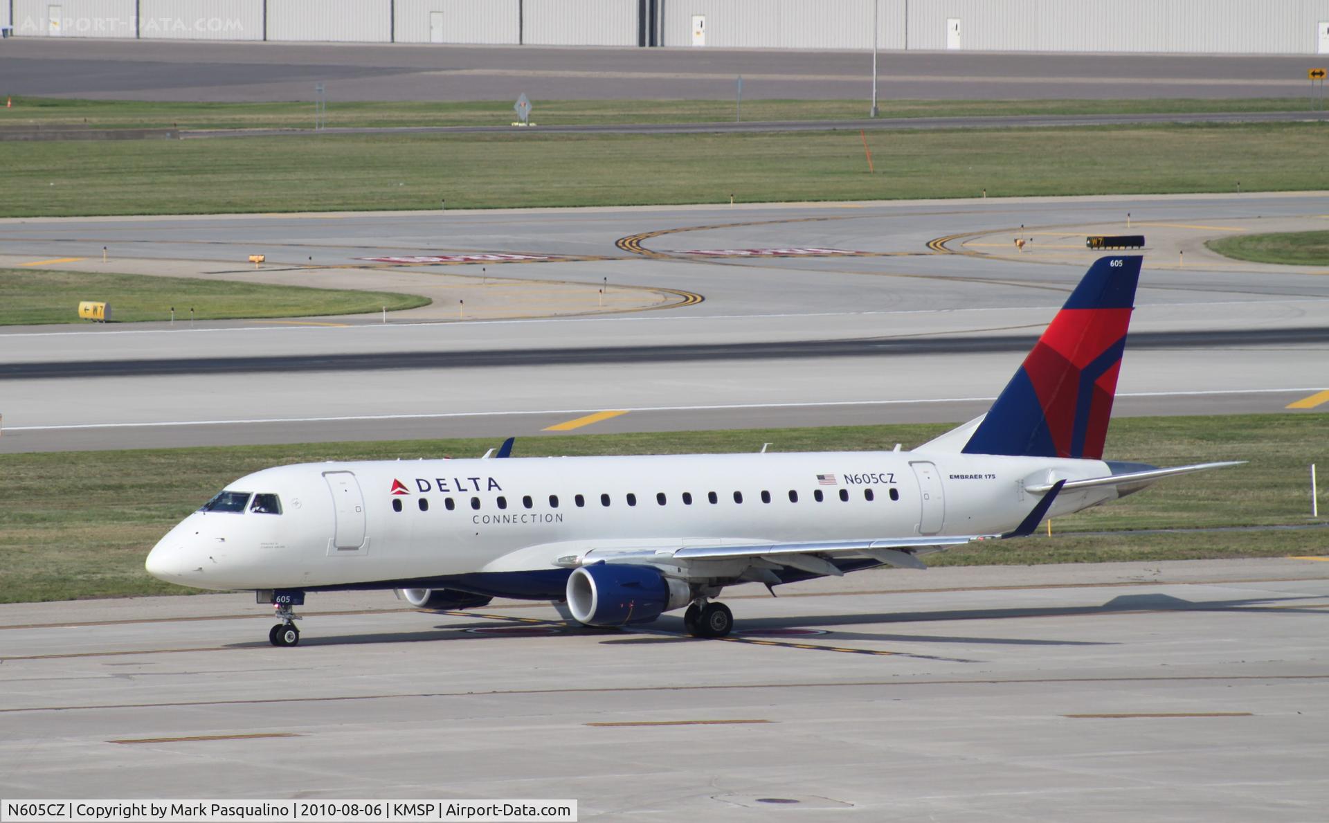 N605CZ, 2007 Embraer 175LR (ERJ-170-200LR) C/N 17000186, ERJ 170-200 LR