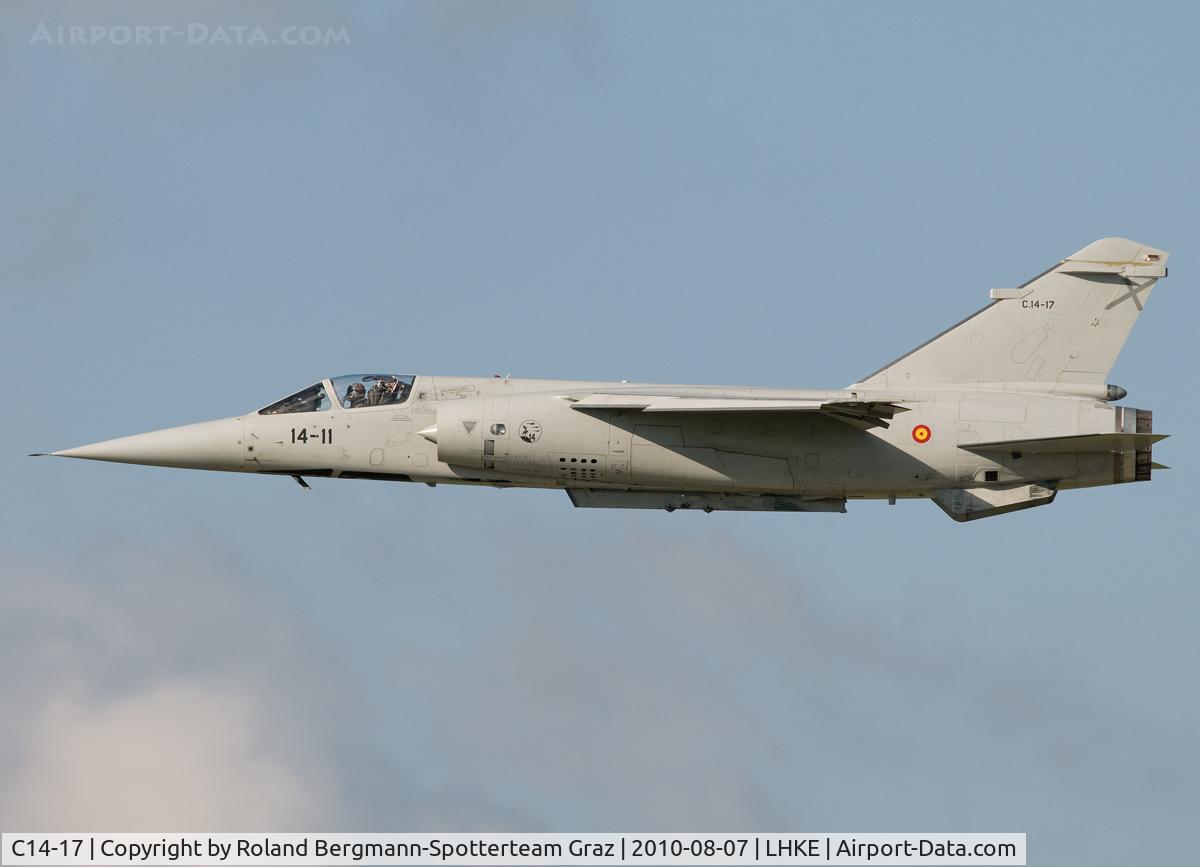 C14-17, Dassault Mirage F.1CE(M) C/N Not found C14-17, Dassault Mirage F1