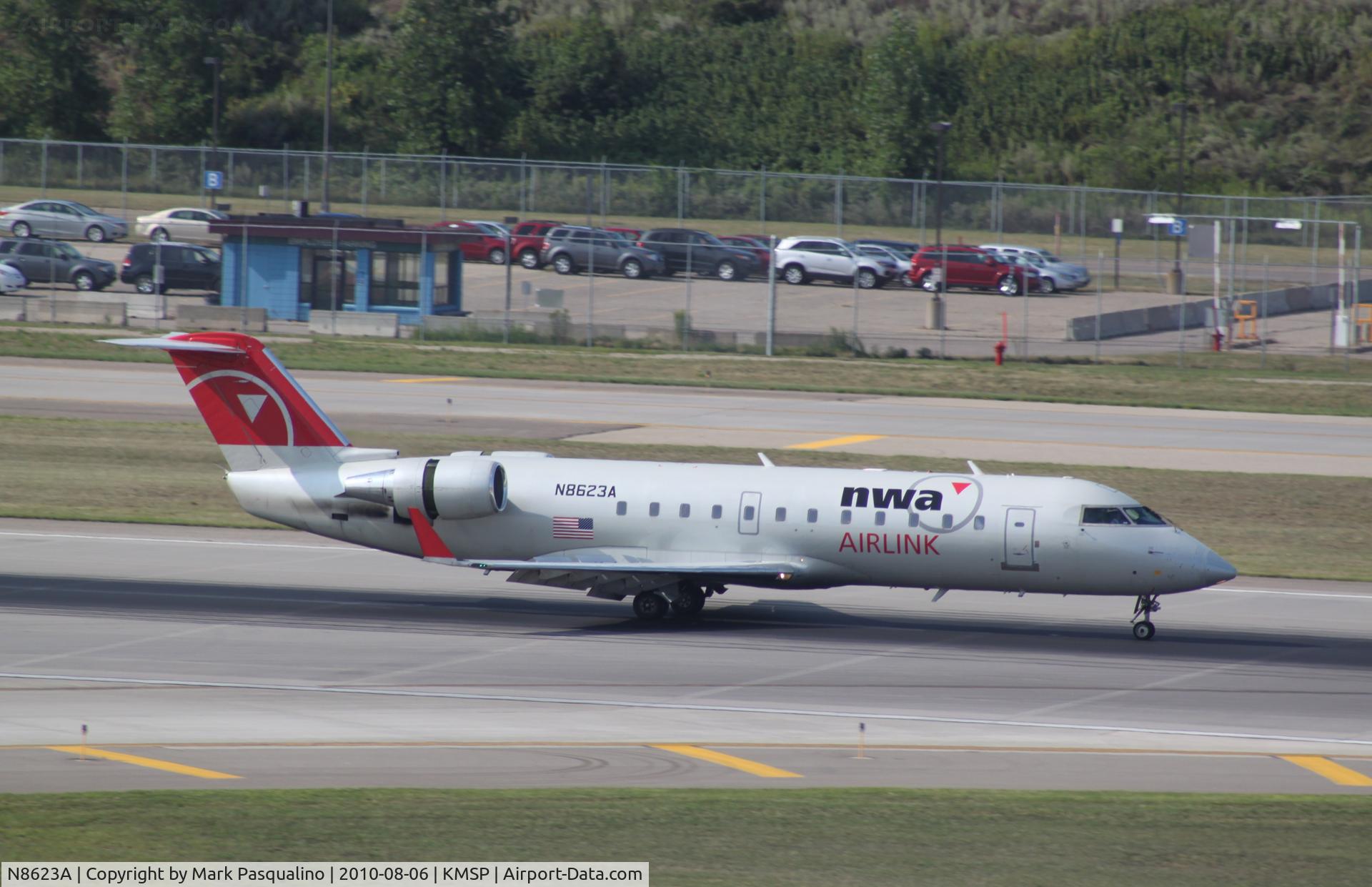 N8623A, 2002 Bombardier CRJ-200LR (CL-600-2B19) C/N 7623, CL-600-2B19