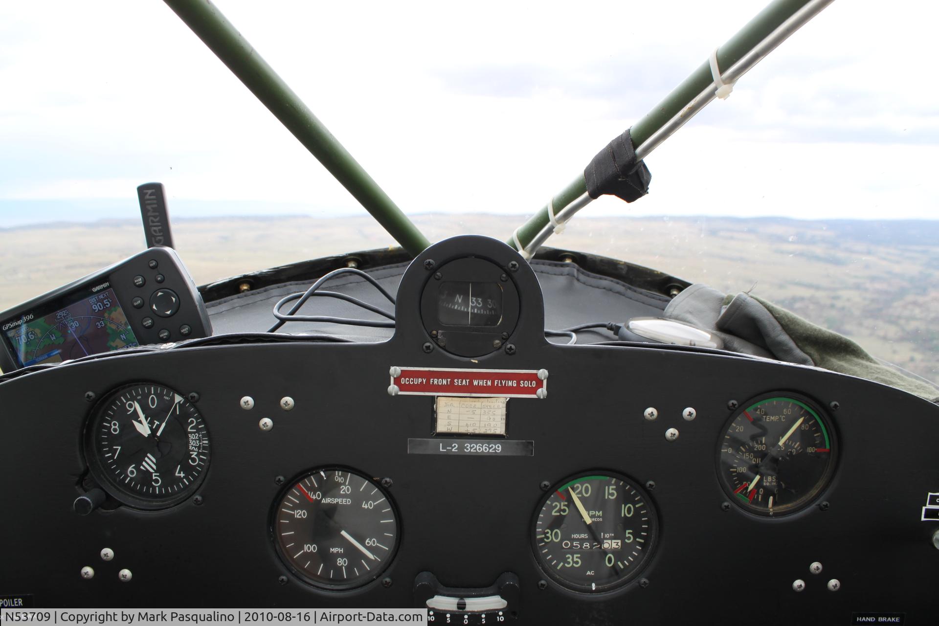 N53709, 1944 Taylorcraft DCO-65 C/N L-5941, Taylorcraft L-2M
