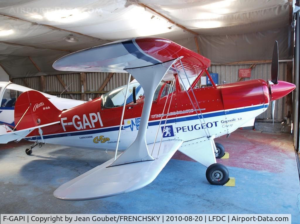 F-GAPI, Pitts S-2A Special C/N 2089, au hangar