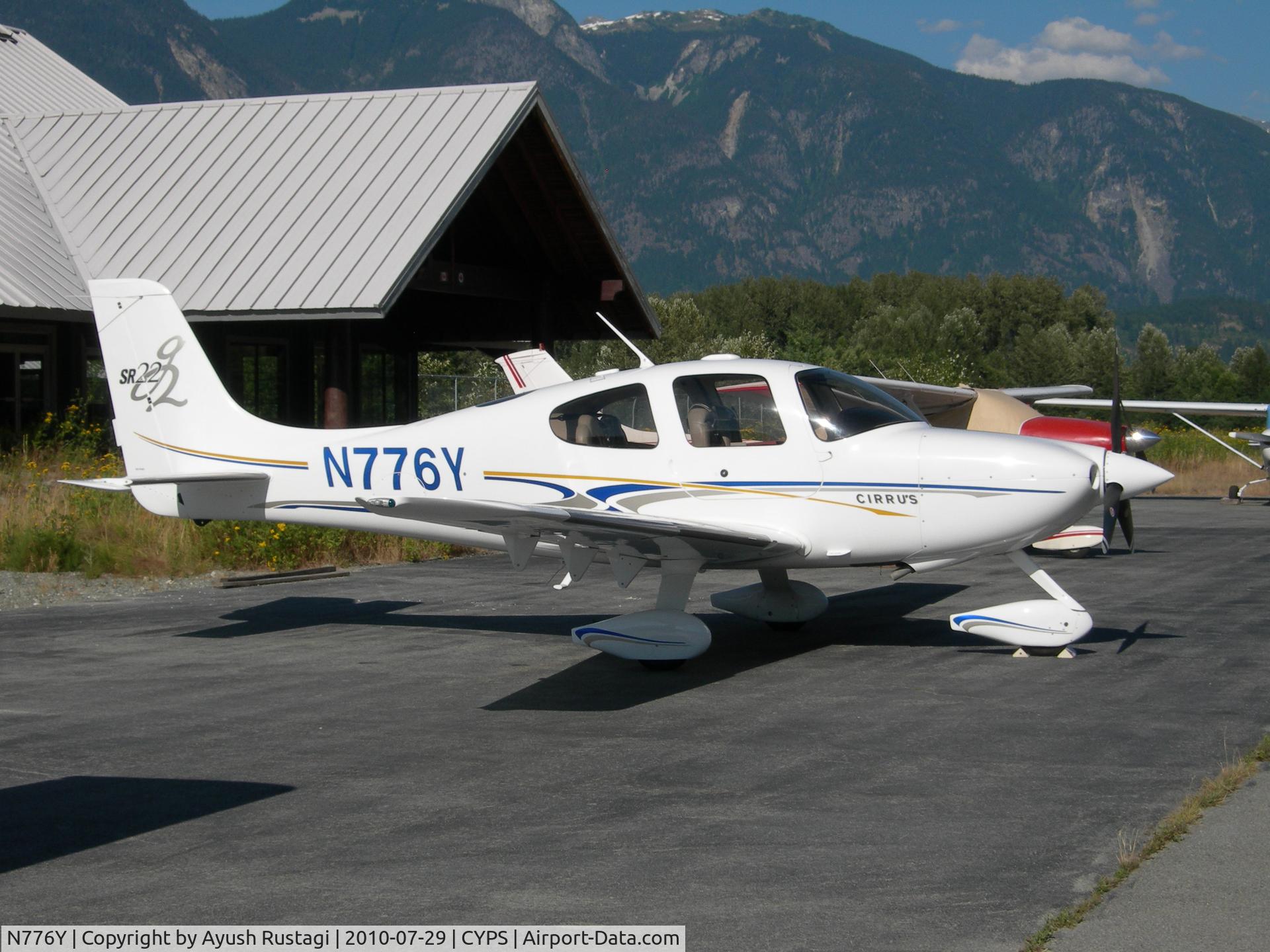 N776Y, 2004 Cirrus SR22 C/N 0888, Saw it parked at Pemberton, BC