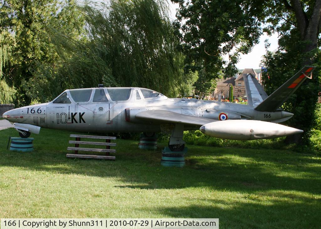 166, Fouga CM-170R Magister C/N 166, S/n 166 - French Air Force Fouga Magister preserved inside Savigny-les-Beaune Museum... Arrived in 2009 from a closed Museum at Seillans...
