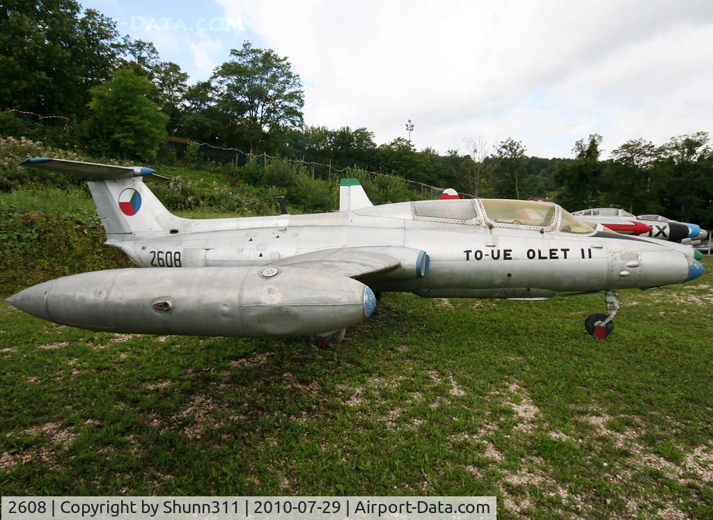 2608, Aero L-29R Delfin C/N 792608, S/n 792608 - Czech Air Force L-29 Delphin preserved inside Savigny-les-Beaune Museum...