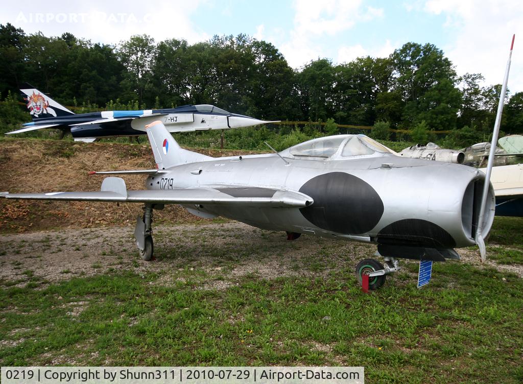 0219, Aero S-105 (MiG-19S) C/N 050219, S/n 050219 - Czech Air Force MiG-19S preserved inside Savigny-les-Beaune Museum...
