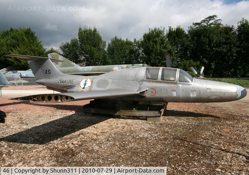 46, Morane-Saulnier MS.760 Paris C/N 46, S/n 46 - French Navy MS760 Paris preserved inside Savigny-les-Beaune Museum...