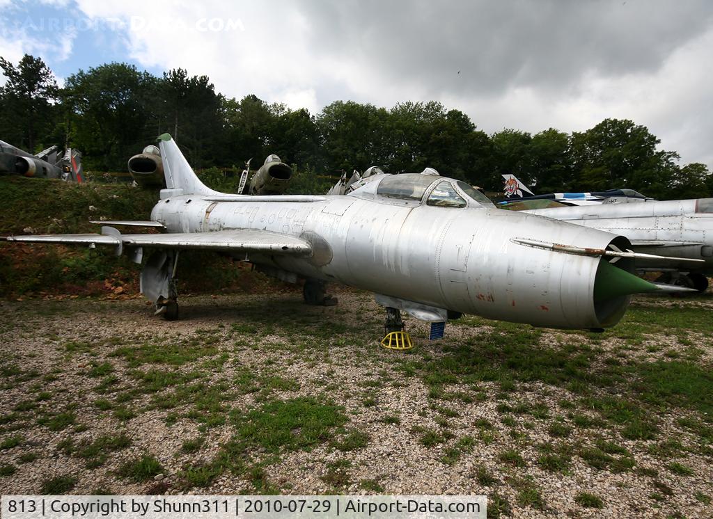 813, Sukhoi Su-7BKL C/N 7813, S/n 7813 - Poland Air Force Su-7KBL preserved inside Savigny-les-Beaune Museum...