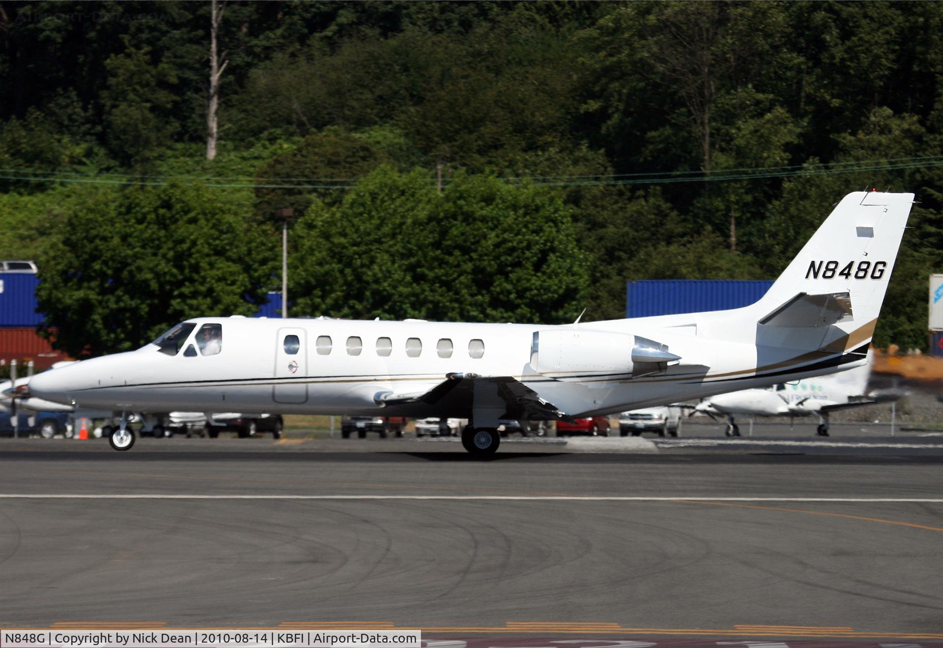 N848G, 1998 Cessna 560 C/N 560-0465, KBFI