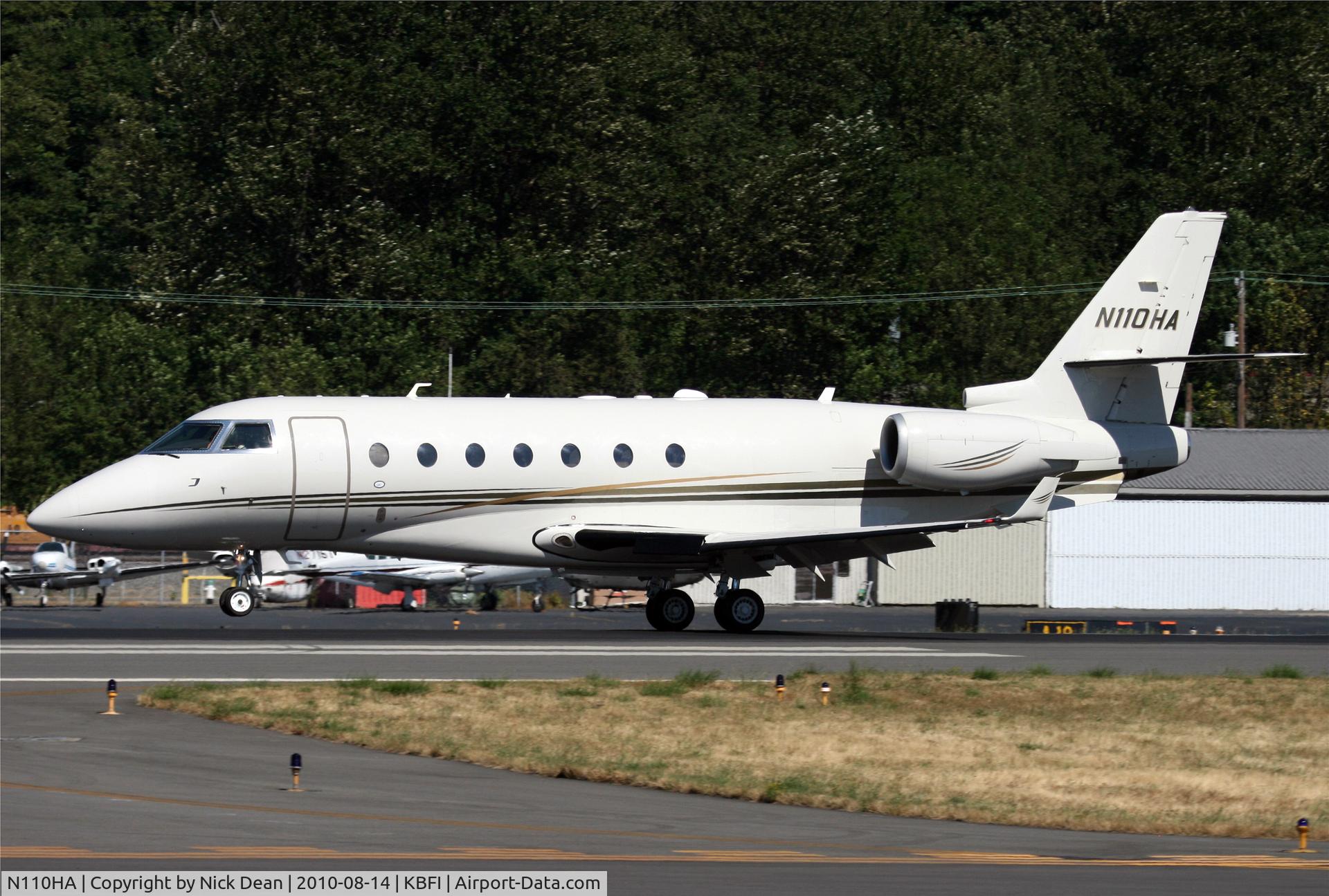 N110HA, 2001 Israel Aircraft Industries Gulfstream 200 C/N 035, KBFI